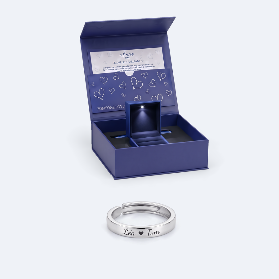 La Bague Gravée Homme