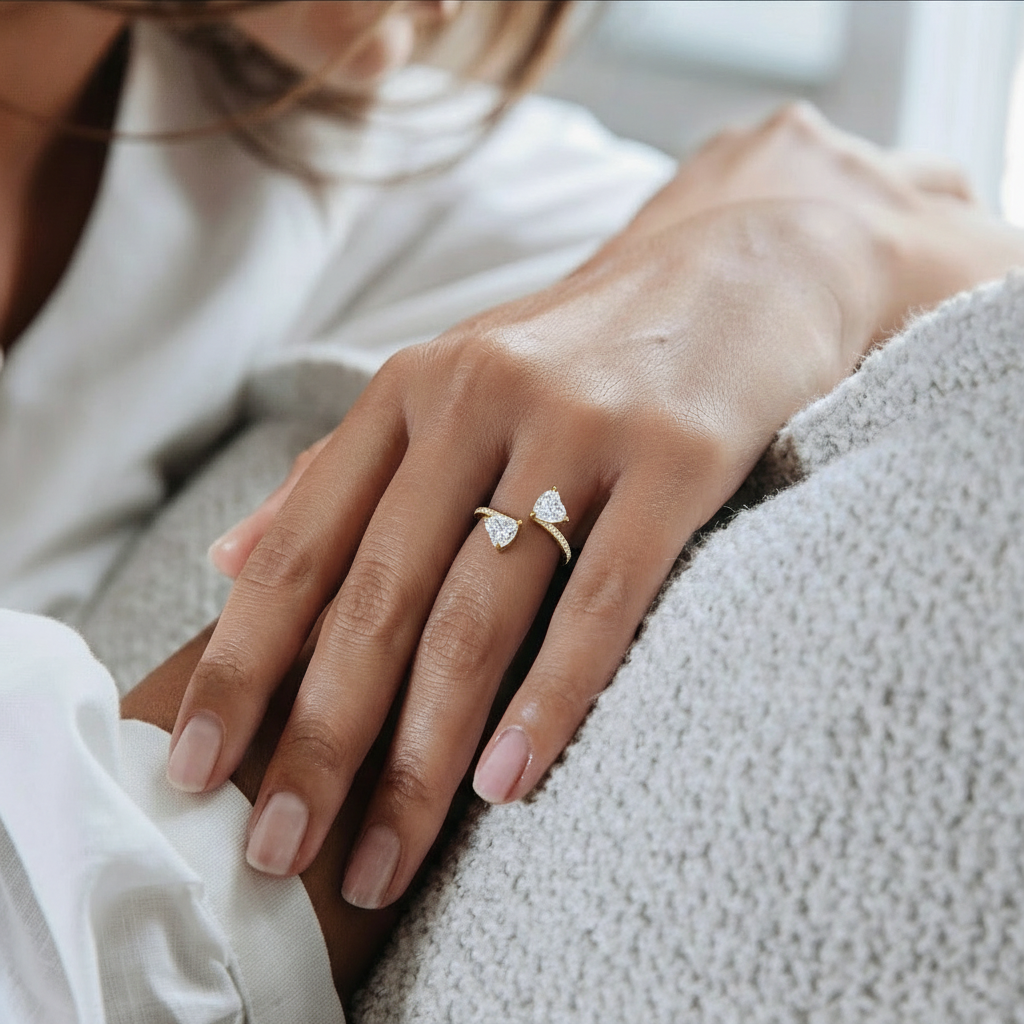 Bague Double Lumière