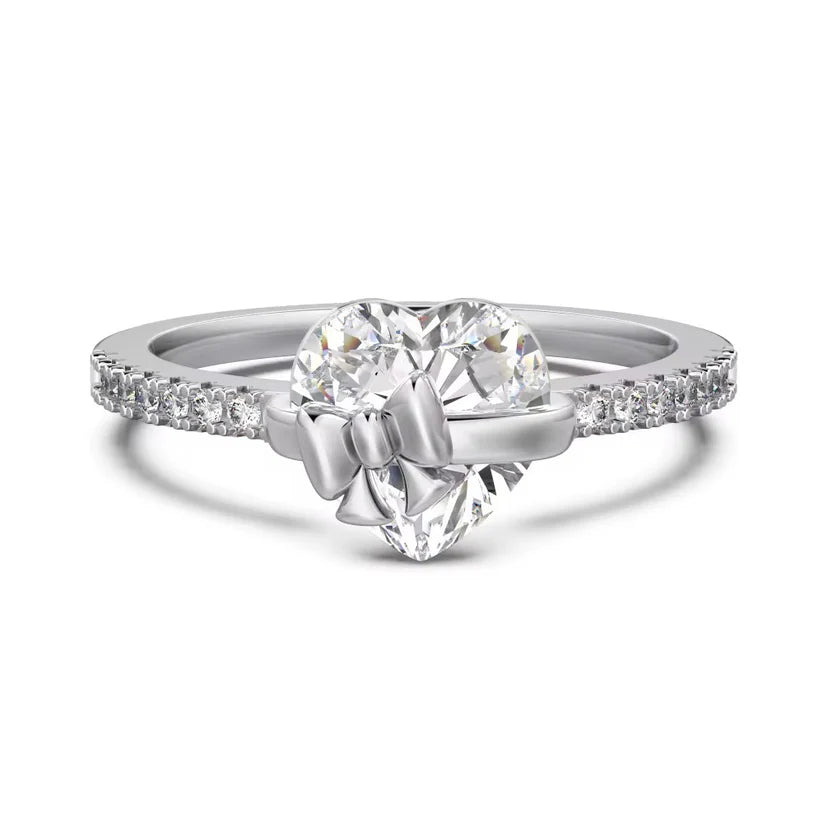 Bague Cœur Noué