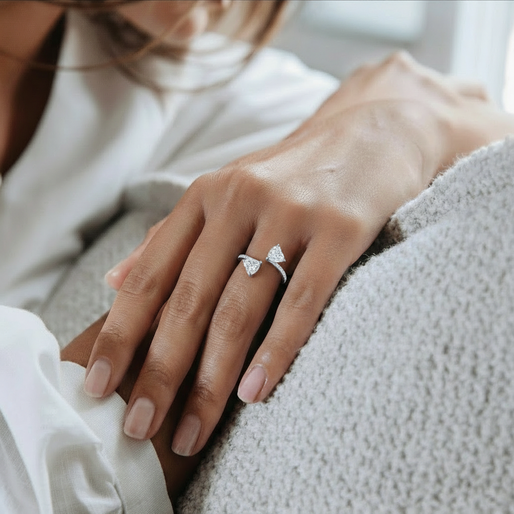 Bague Double Lumière