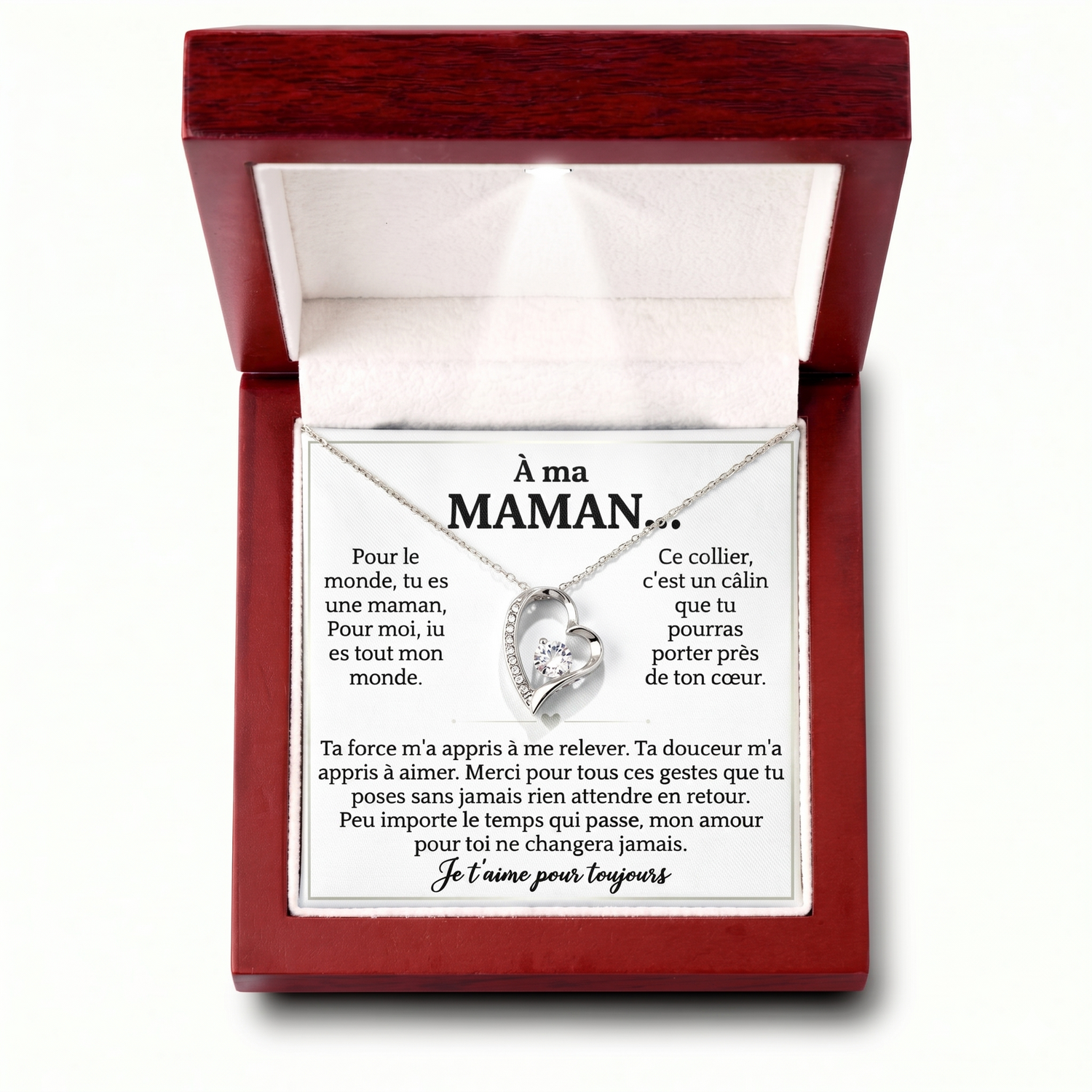 Coffret Collier “À Ma Maman”
