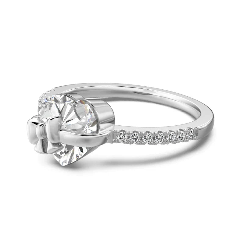 Bague Cœur Noué