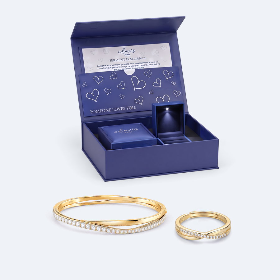 Bague Vague + Jonc vague